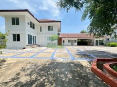 บ้านสวย บรรยากาศธรรมชาติ บ้านรักเก้า 9 Baan Rukkao เนื้อที่ 300 ตร.ว ถนนคลองเก้า คลองสามวา ทำเลศักยภาพ ตอบโจทย์ทุกไลฟ์สไตล์