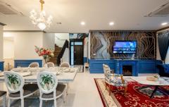 RM390 ให้เช่า บ้านเดี่ยว นันทวัน พระราม9 กรุงเทพกรีฑาตัดใหม่ บ้านหรูสไตล์คลาสสิกฝรั่งเศส พร้อมเข้าอยู่ทันที หลังมุม หันทิศใต้ เป็นส่วนตัว