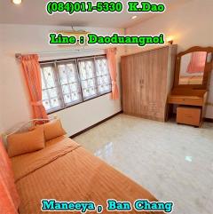 #Maneeya, Ban Chang *** House for Rent *** Rental Fee 11,000 Baht ***-202507051739121751711952262.jpg