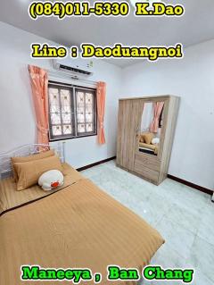 #Maneeya, Ban Chang *** House for Rent *** Rental Fee 11,000 Baht ***-202507051739141751711954274.jpg