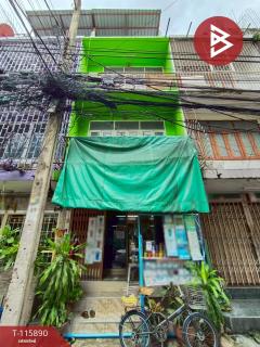 ขายอาคารพาณฺิชย์ 3 ชั้น ซอยท่าดินแดง16 คลองสาน กรุงเทพมหานคร