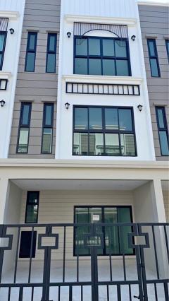 PN057 ให้เช่า ทาวน์โฮม Eternity Town Primrose วัชรพล เหมาะอยูอาศัยและทำออฟฟิต