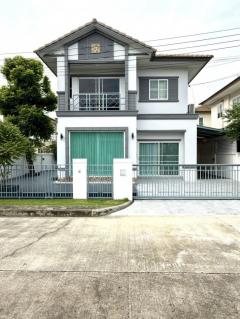 RM427 ให้เช่าบ้านเดี่ยว สราญสิริ รามอินทรา1 รีโนใหม่ทั้งหลัง