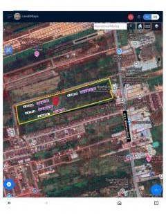 ขายที่ดินแปลงหัวมุมติดถนนพัฒนาการคูขวาง2ด้าน800เมตรผังเหลืองเหมาะพัฒนาอสังหาริมทรัย์