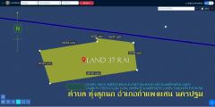 ✅ขายที่ดิน37ไร่ พื้นที่สีเขียว หน้ากว้าง 155ม. ถนน346 ปทุมธานี-บางเลน ตำบล ทุ่งลูกนก อำเภอกำแพงแสน นครปฐม   ใก้ลวัดสี่แยกเจริญพร,องค์การบริหารส่วนตำบลหนองกระทุ่ม 