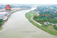 ที่ดินเปล่า ติดแม่น้ำเจ้าพระยา ถนนบ้านน้ำวน เนื้อที่ 3-0-92.6 ไร่ ถนนทางหลวงหมายเลข 3501 อ.ป่าโมก จ.อ่างทอง-202507221715251753179325304.jpg