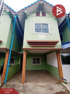 ขายทาวน์เฮ้าส์ 2 ชั้น เนื้อที่ 19.3 ตร.วา พลับพลา จันทบุรี