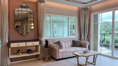 RM502 ขายหรือให้เช่า บ้านเดี่ยว Grandio ลาดพร้าว เกษตรนวมินทร์  แปลงมุม ตกแต่งบิ้วอินสวย เฟอร์นิเจอร์