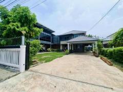 ขายถูกมาก!! บ้านพร้อมสำนักงาน ที่ดินรวม 153.7 ตร.ว. อ.บางบ่อ จ.สมุทรปราการ ใกล้ห้าง ทางด่วน สนามบินฯ