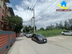 ขายที่ดินซอยกิ่งแก้ว 19/1 เนื้อที่ 102 ตารางวา ตรงข้ามอพาร์เมนท์ ราชาเทวะ บางพลี สมุทรปราการ