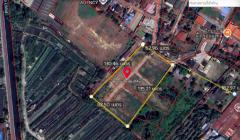 ขาย ที่ดิน ที่ดินเปล่าถมแล้ว ซอย สุคนธวิท9 กระทุ่มแบน สมุทรสาคร 6 ไร่ 39 ตรว .