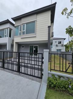 P1046 ให้เช่าบ้านแฝด Grande Pleno Mega Bangna แกรนด์ พลีโน่ เมกา บางนา บ้านใหม่ ไม่เคยเข้าอยู่ ไม่เคยปล่อยเช่า พร้อมเข้าอยู่ได้เลย P1046-ให้เช่าบ้านแฝด-Grande-Pleno-Mega-Bangna-แกรนด์-พล