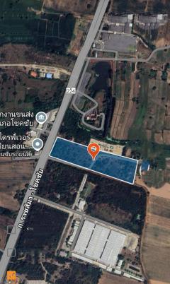 ขายที่ดิน อำเภอโชคชัยจังหวัดนครราชสีมา ติดถนนราชสีมาโชคชัยใกล้ขนส่ง