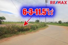 ขายที่ดินบางไทรพระนครศรีอยุธยา ถนนปทุมธานีสามโคกเสนา ที่ดินถมแล้ว6-3-11.5ไร่ ที่ดินสร้างบ้าน โกดังเก็บสินค้า ศูนย์กระจายสินค้า ขนส่ง น้ำไม่ท่วม ใกล้นิคมอุตสาหกรรมบ้านแพน ราคาพิเศษ 
