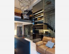 คอนโด เดอะ ลอฟท์ สีลม ใกล้ BTS สุรศักดิ์ 46 ตารางเมตร 1 Bedroom Hybrid 2 ชั้น ห้องสวย ตกแต่งครบ