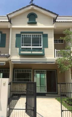 ขาย/ให้เช่าทาวน์เฮ้าส์ 2 ชั้น หมู่บ้านอินดี้ 1 บางนา กม. 7 ใกล้เมกาบางนา (N.1821)