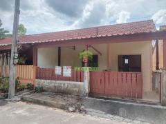 ขายบ้านราคาถูก โครงการบ้านพรุธานี คลองปอม หาดใหญ่ เนื้อที่ 23 ตร.ว ทำเลดี หันทิศใต้