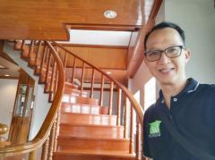 ขาย บ้านเดี่ยว ลดราคา บ้าน2ชั้น ไทรน้อย บางบาล พระนครศรีอยุธยา 220 ตรม 3 งาน 4 ตรว เฟอร์นิเจอร์บิ้วท์ไม้สัก โครงสร้างปูน คสล.บนโคก เนินสูง