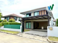 ขายบ้านเดี่ยวแสนสิริ บุราสิริ บางนา พื้นที่กว้าง ที่จอดรถเยอะ ต่อเติมครบ ใกล้ทางด่วน สนามบินสุวรรณภูมิ นิคมบางพลี