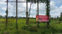 ที่ดินเปล่า ติดถนนพหลโยธิน ในอำเภอวังเจ้า จังหวัดตาก เนื้อที่ 33-0-21 ไร่ ใกล้แยกวังเจ้า