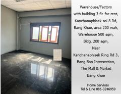 ให้เช่าโกดัง/โรงงาน พร้อมอาคาร 3 ชั้น ถ.กาญจนาภิเษก 8 บางแค, 200 ตรว. โกดัง 500 ตรม. อาคาร 200 ตรม ใกล้ถ.วงแหวนกาญจนาภิเษก 3 แยกบางบอน, ตลาดและเดอะมอลล์ บางแค -202508271523471756283027386.jpg