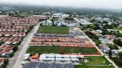 ขายที่ดินบางละมุง ตะเคียนเตี้ย-โรงโป๊ะ ติดถนน ใกล้หมู่บ้านกลางสวน ชลบุรี