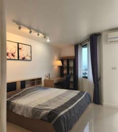 คอนโด เดอะ ทรีโอ้ ห้องชั้นสูง มีระเบียงวิวเมืองเชียงใหม่พาโนรามา ฟรีwifi เฟอร์นิเจอร์และเครื่องใช้ไฟฟ้าครบ พร้อมเข้าอยู่ทันที