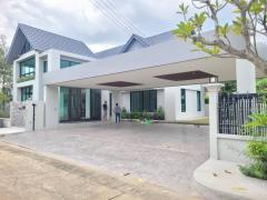 ขายบ้านเดี่ยวหมู่บ้านปัญญาเลคโฮม ตกแต่งใหม่สวยหรู​ 286 ตร.ว​ 4 นอน​ 4 น้ำ​ + ห้องนอนแม่บ้าน+ห้องน้ำ​ +  1 ห้องน้ำรับแขก​