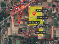 ID :  DSL-106 SALE ขาย พื้นที่ดิน ที่ดิน อ.ปากท่อ ราชบุรี  14654400 THB   อสังหาดี