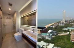 Aeras Beachfront Condo Jomtien Pattaya ติดหาดจอมเทียน ห้องมุม 48 ตารางเมตร 2 ห้องนอนใหญ่ วิวทะเล ตกแต่งครบตามรูป-202509091148361757393316736.jpg