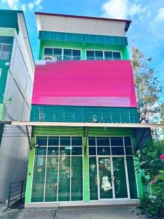 สาย1 กาญจนา 3แอร์ ให้เช่าอาคารพาณิชย์ 1 คูหา 3.5 ชั้น MRT หลักสอง 3.6 กม.กว้างใหญ่ 30ตร.วา.330 ตร.ม. 3 น้ำ 2 นอนบางแวก ราชพฤกษ์ 