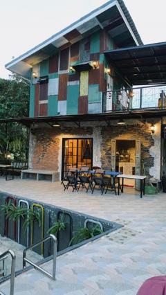  บ้านไร่อิงฟ้า เขาใหญ่-วังน้ำเขียว  ให้เช่าบ้าน เขาใหญ่ 3 สไตล์  255 ตร.ม. 65ตร.วา. วัดญานสัมปันโน 1 กม.  3 นอน   3 น้ำ 