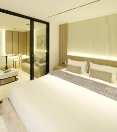 ศรีธนาคอนโด 2 ห้องใหม่สไตล์ Modern Cozy วิวภูเขาสวย เฟอร์ฯบิวท์อินทั้งห้อง แถมเครื่องใช้ไฟฟ้าครบ