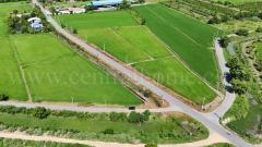 ขายด่วน ที่ดินเปล่า 3 แปลง 22 ไร่ 66 ตารางวา ย่านยาว สามชุก สุพรรณบุรี