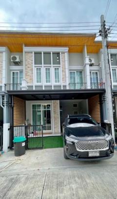 LVPU53251 ให้เช่าทาวน์โฮมโกลเด้นทาวน์รามอินทรา - วงแหวน (Golden Town Ramintra - Wongwaen) ติดถนนใหญ่ หลังแฟชั่นไอส์แลนด์