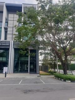 ขายโฮมออฟฟิศ 4 ชั้น 29 ตร.ว. คาสเคด บางนา กม.5 มีสวน ห้องมุม ใกล้ทางด่วนบางนา