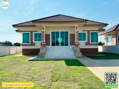 เปิดจอง!! บ้านเดี่ยว(สร้างใหม่) 1ชั้น 3ห้องนอน 2ห้องน้ำทำเลดีใกล้ตัวเมืองอุตรดิตถ์