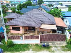 ขายบ้านเดี่ยว 104 ตรว. 3 ห้องนอน ทำเลดีติดถนนเลี่ยงเมืองชลบุรี ต.บ้านสวน อ.เมืองชลบุรี