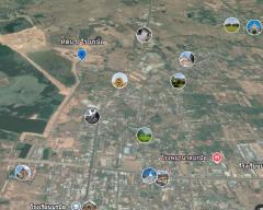 ที่ดิน 6 ไร่ 2 งาน มหาสารคาม ใกล้เทศบาลบรบือ เข้าออกสะดวก