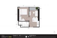 ขายดาวน์เท่าทุน โครงการ Noble Create เจ้าของขายเอง รับAgent