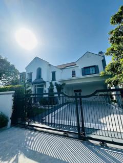 RM671 ให้เช่าบ้านเดี่ยวหรู 4 ห้องนอน ** นันทวัน พระราม9-กรุงเทพกรีฑาตัดใหม่ พร้อมอยู่วา