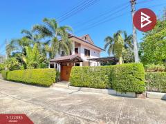 ขายบ้านเดี่ยว เนื้อที่ 1 งาน 98 ตารางวา หมู่บ้านพฤกษ์พิมาน อัมพวา สมุทรสงคราม