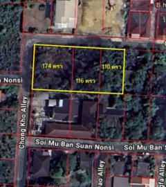 ที่ดินเปล่าเนื้อที่ 400 ตร.ว. หมู่บ้านสวนนนทรี ใกล้แยกรวมโชค ถูกกว่าตลาด รวมทั้งแปลงเพียง 10.8 ล้าน เท่านั้น!