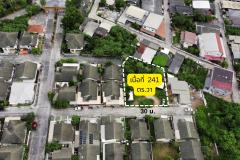 ขายที่ดินศรีราชา 241 ตร.วา  ถนนเก้ากิโล ใกล้โรงเรียนอัสสัมชัญ ชลบุรี