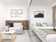 ขาย คอนโด plum condo บางใหญ่ station 23 ตรม. ชั้น1 อาคาร E ห้องรีโนใหม่เอี่ยม