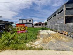 ขายที่ดินถนนบางแวก 97 ตรว ติดถนนคอนกรีตสาธารณะ ถมแล้ว เขตภาษีเจริญ กทม.