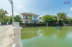 ขายบ้านเดี่ยว พระราม2 สารินเลควิลล์ ติดทะเลสาบ หลังมุม