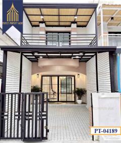 ทาวน์เฮ้าส์ นันทิชา 4 ไทรน้อย ราคาถูก