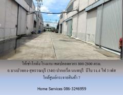 ให้เช่าโกดัง/โรงงาน เขตปลอดอากร ถ.บางบัวทอง-สุพรรณบุรี (340) ปากเกร็ด นนทบุรี         800-2800 ตรม. มีใบ รง.4 ไฟ 3 เฟส ใกล้ศูนย์กระจายสินค้า 7 -202509291732161759141936288.jpg