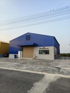 ให้เช่าโกดัง 270 ตร.ม. มีออฟฟิศ ติดถนน 345 เชิงสะพานคลองลากฆ้อน บางบัวทอง